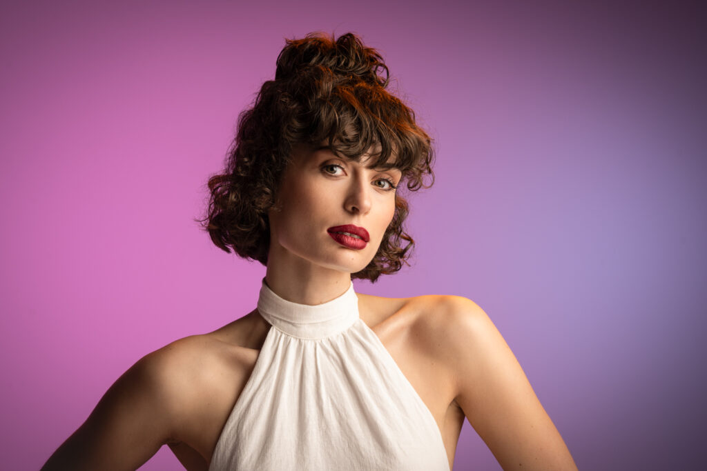 Emma - Colour Gel Portrait Shoot