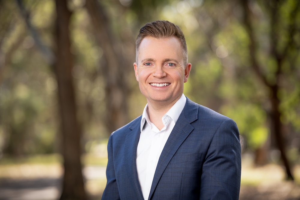 corporate portrait on location