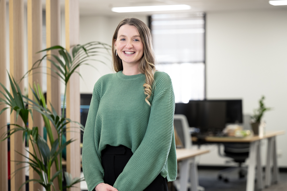 corporate portrait on location