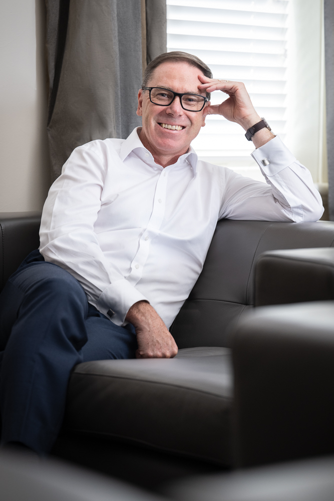 corporate portrait on location