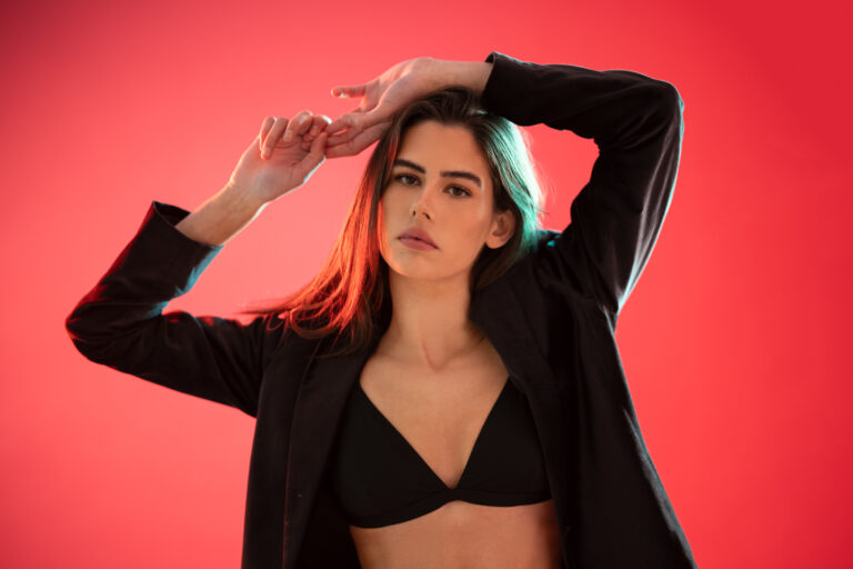 Trinity Hunt on a Scarlet Background