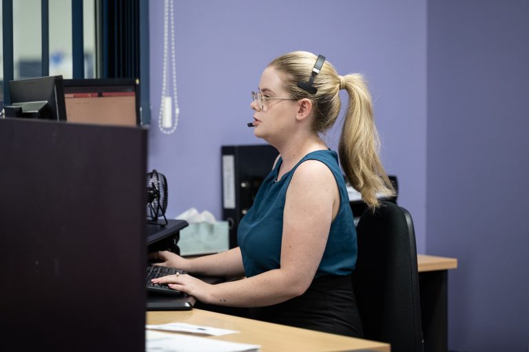 Team Global Express staff at work