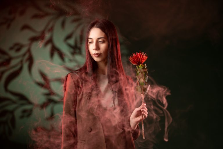 Marie Dimopoulos showcasing Cog Creative Space 'Colours of the Week'