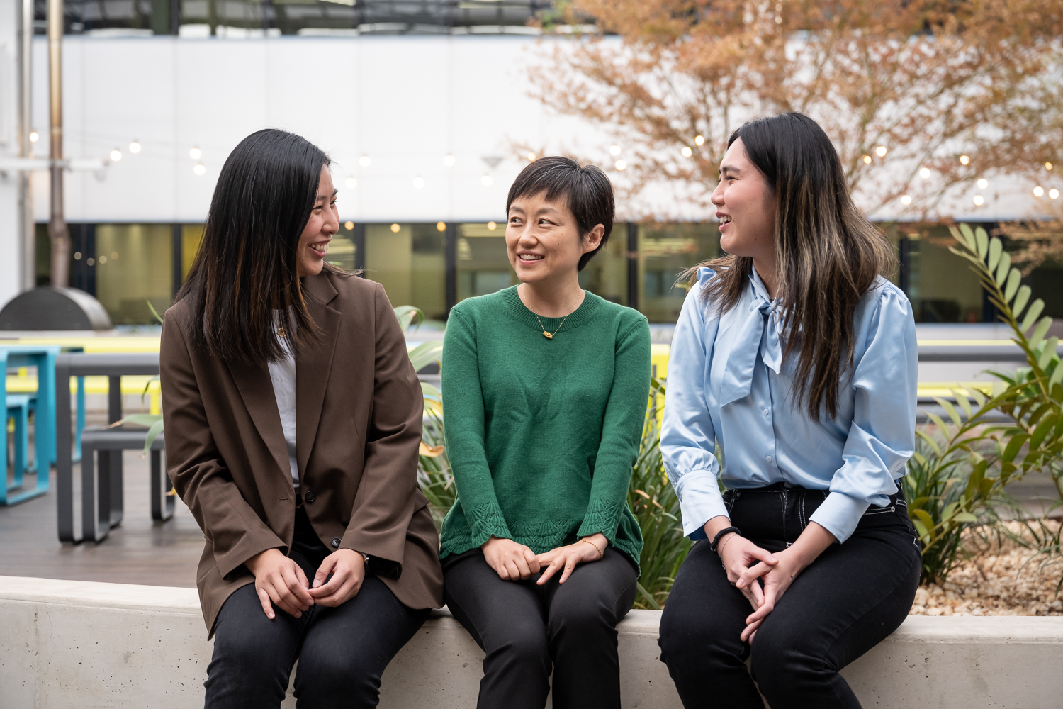 Codan staff interacting