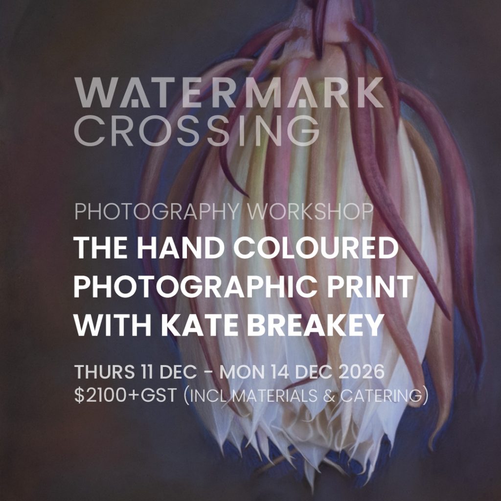 Kate Breakey's hand colouring workshop Adelaide Hills